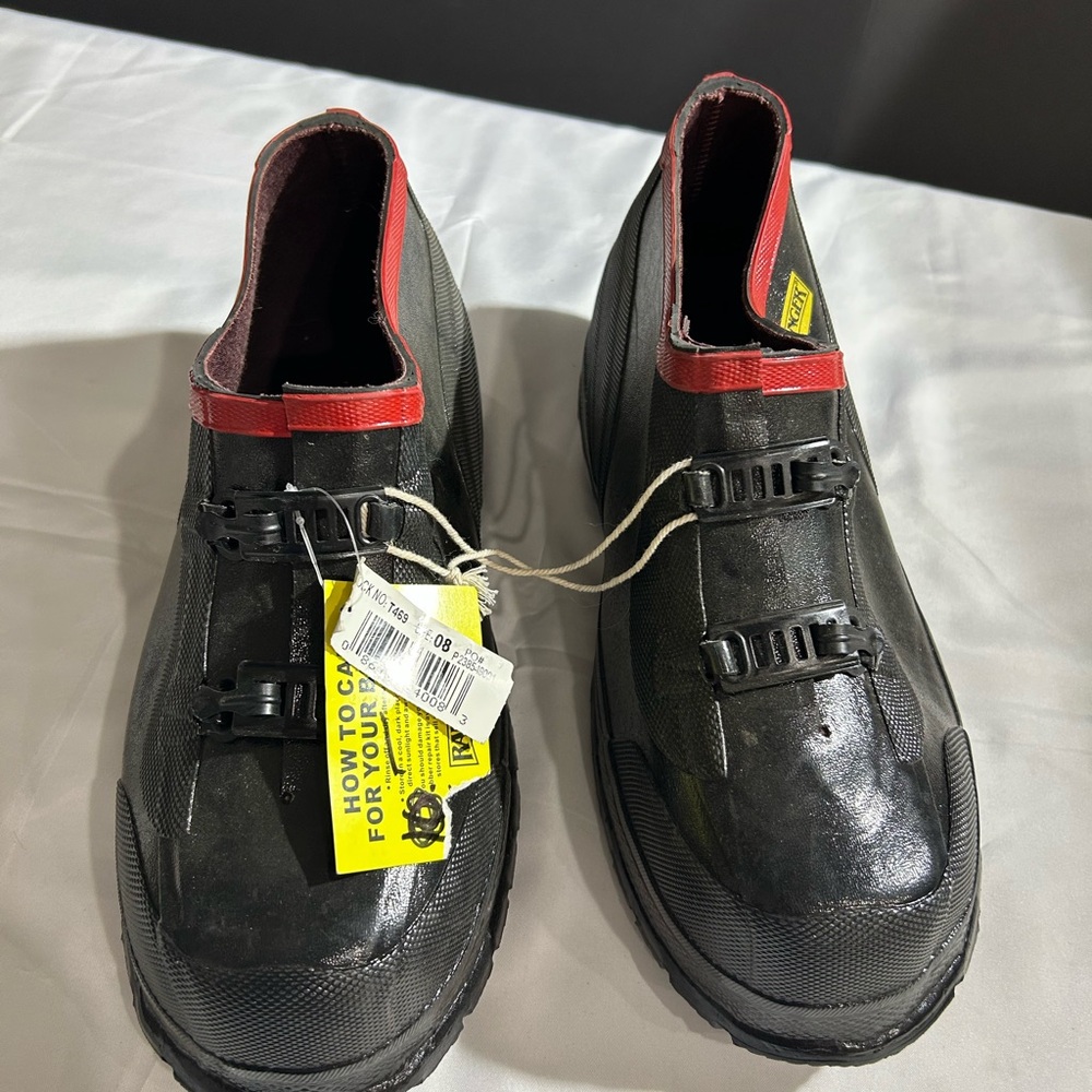 Ranger Supersize Black 2 Buckle Overshoes By Honeywell Size 8